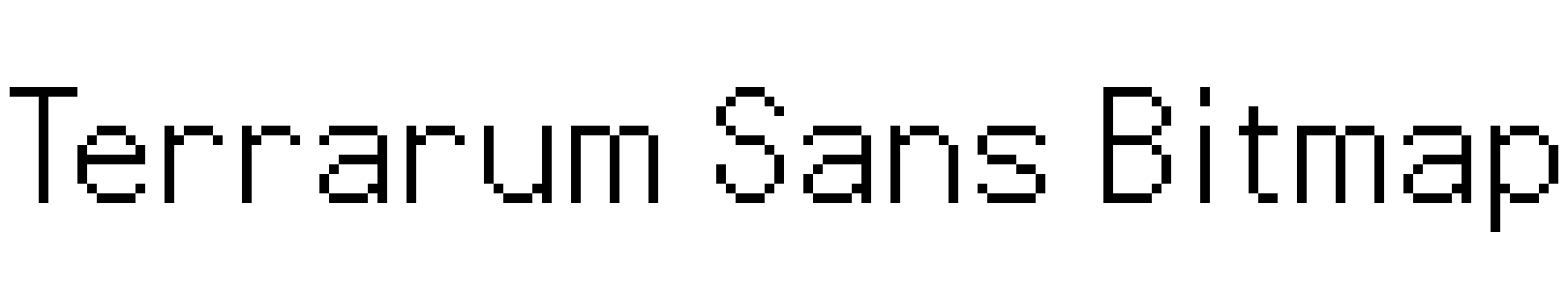 Terrarum Sans Bitmap